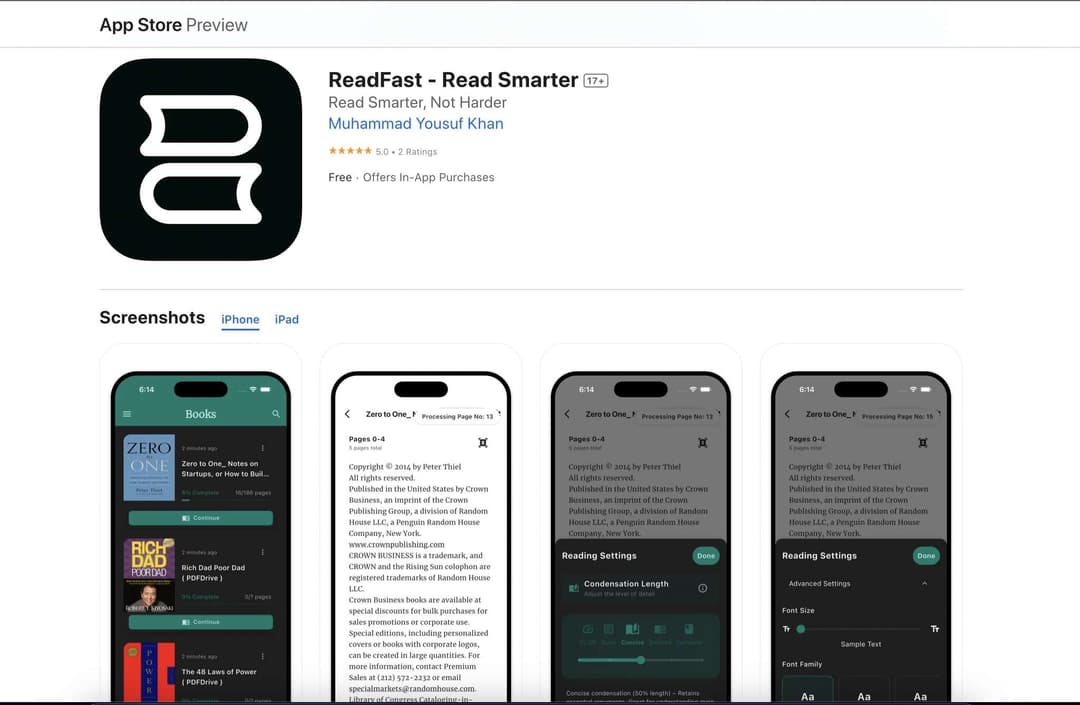 Read Fast - Read. Learn. Lead.